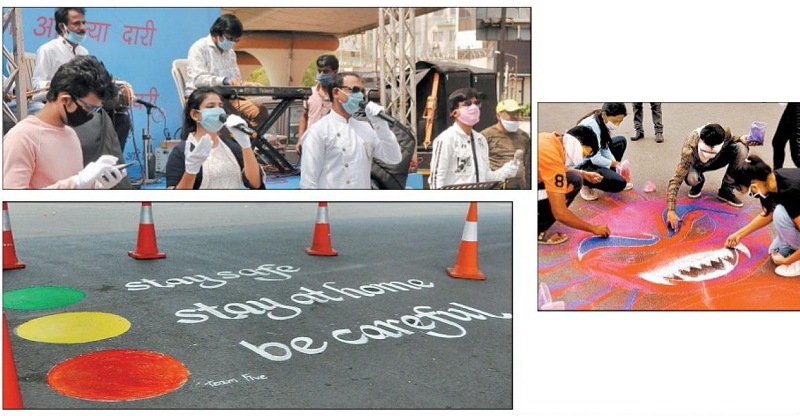 Traffic Police rangoli_1&