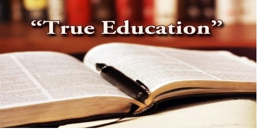 Of True Education_1 