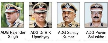Four ADG-rank officials deputed to sensitive police ranges in State ...