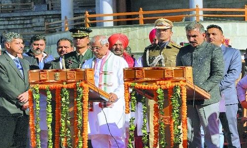 Sukhwinder Singh Sukhu sworn in as Himachal CM, Agnihotri as Deputy CM ...