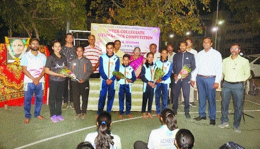 Inter college gymnastic