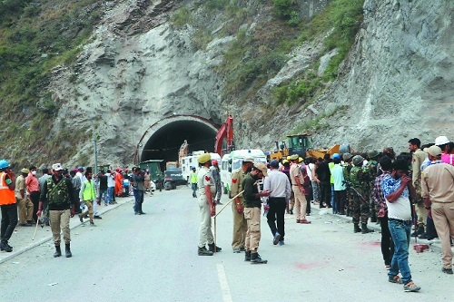 Ramban tunnel collapse