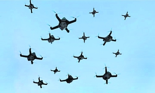 Swarm drones