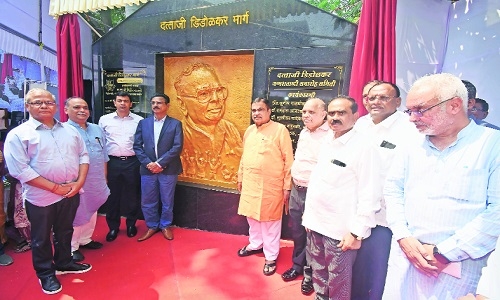 Construction of Manas Chowk-Institute of Science