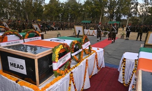 Army pays tributes