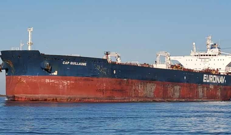 Oil tanker MV Sai Baba with 25 Indian crew members - The Hitavada