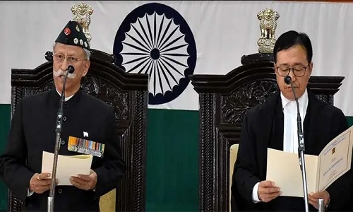 Lt General Parnaik Sworn-in As Governor Of Arunachal Pradesh - The Hitavada