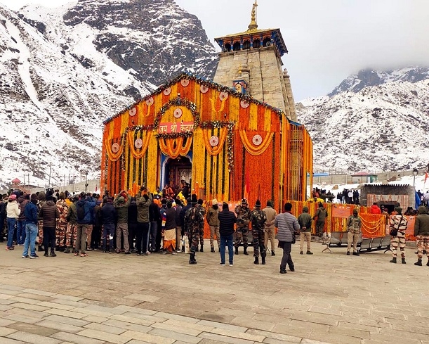 Kedarnath shrine opens for devotees - The Hitavada