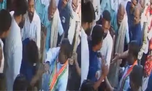 Congress Mla Assaults Bank Employees Video Goes Viral The Hitavada 8853