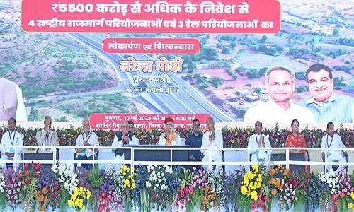 Pm Modi Launches Rs 5500 Cr Projects In Rajasthan The Hitavada