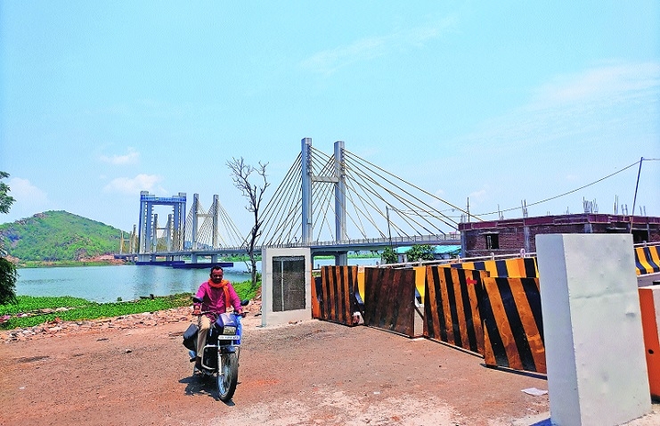 Ambhoras cable stayed bridge