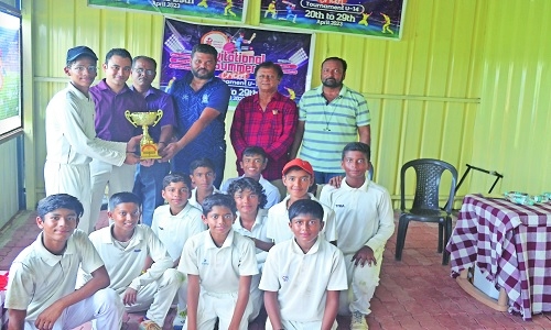 Under-14 cricket title