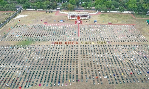 Armed Forces celebrate Yoga 