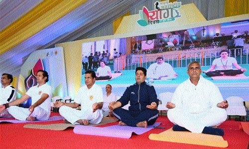 state-level yoga event