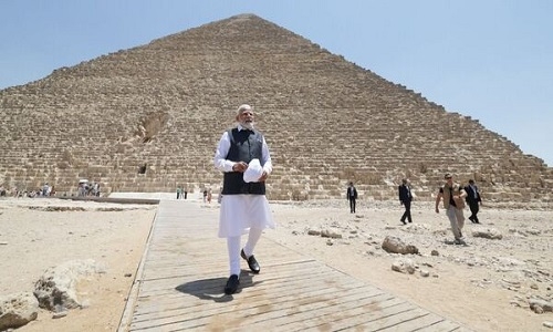 PM Modi tours Egypt