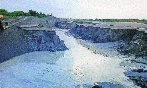 Waregaon ash bund 