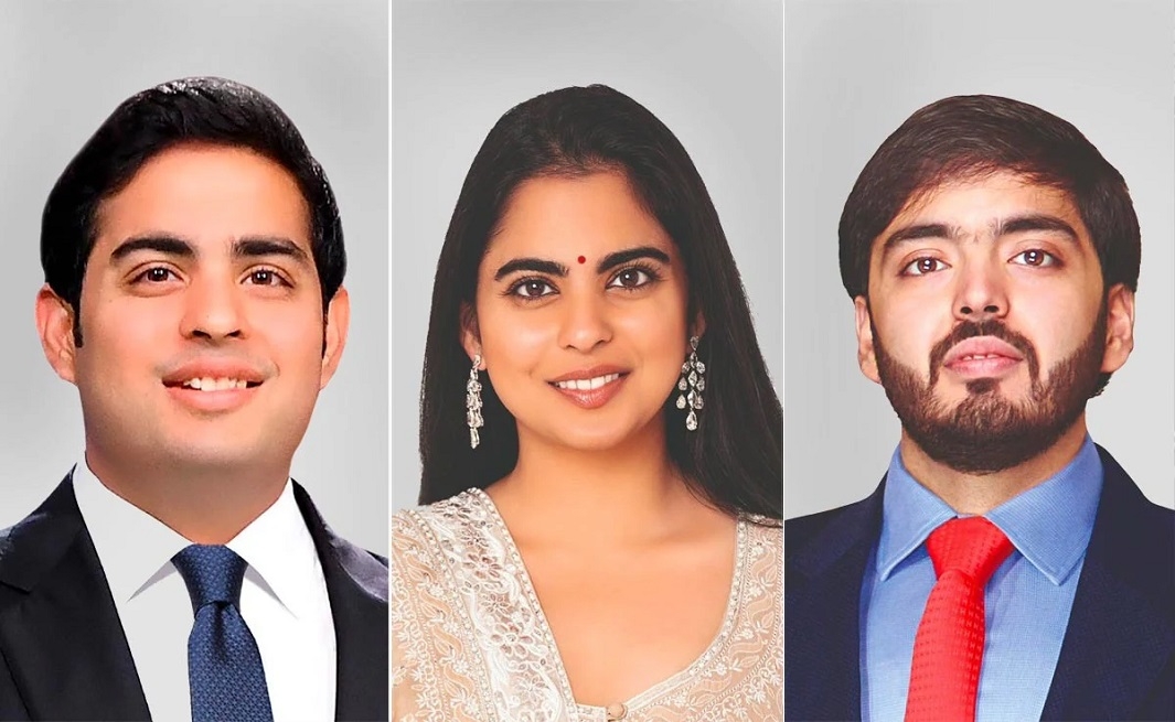 Mukesh Ambani appoints all 3 children to Reliance board, wife Nita ...