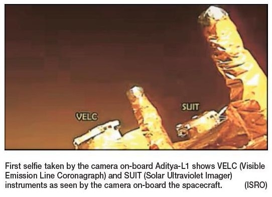 Aditya-L1 takes velc