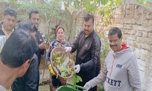 Cleanliness drive at temples