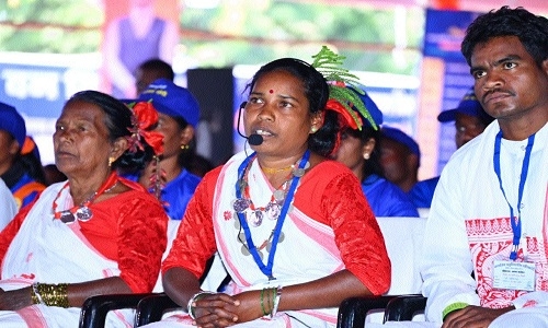 Woman of Pahari Korwa community 