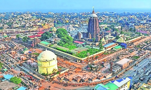 Jagannath temple corridor 