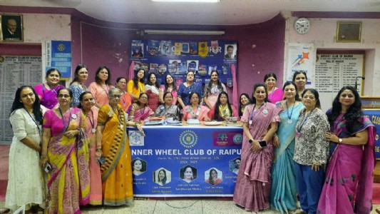 Innerwheel Club of Raipur visits Arpan Divyang School