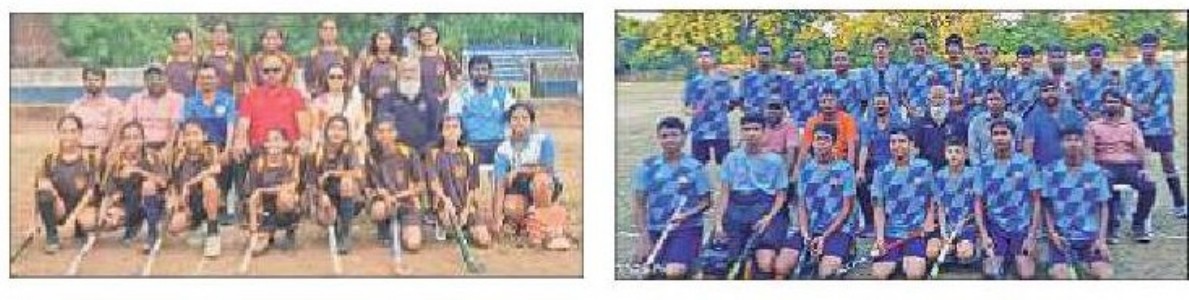 Pallotti girls, Dinanath boys are hockey champs