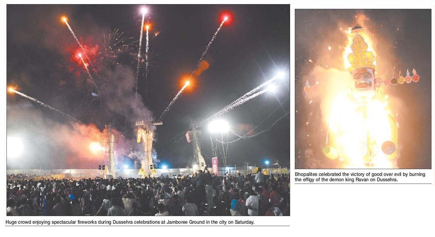 Dussehra celebrated with gaiety 