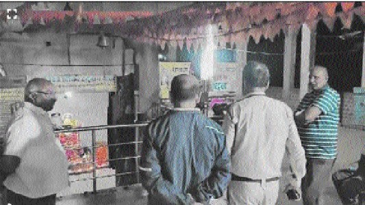 Theft at Hanuman temple in Bairagarh