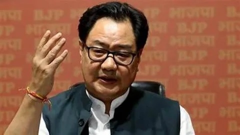 Union Minister Kiren Rijiju 