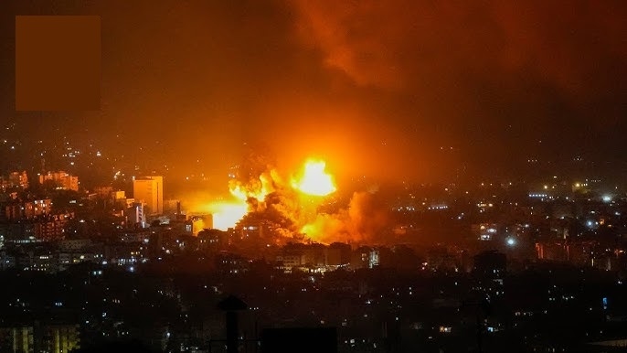 Israeli airstrikes rock