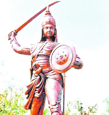 Statue of Rani Durgavati