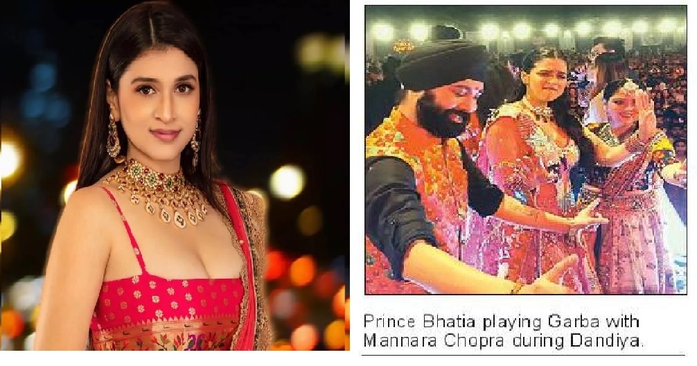 Dandiya with Mannara Chopra 