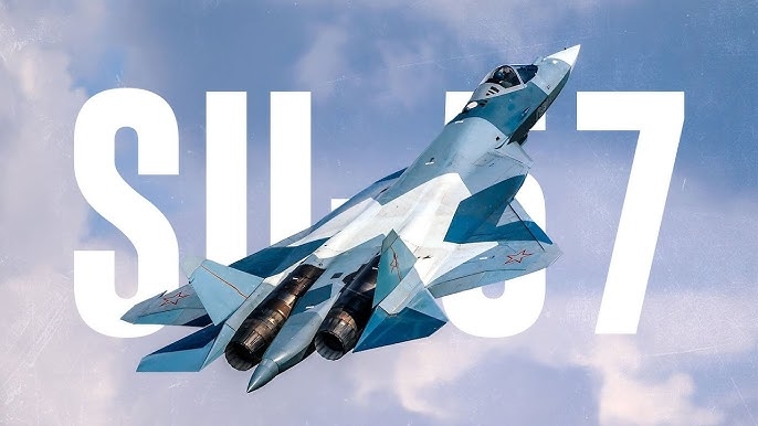 Russian fighter jet Su-57 