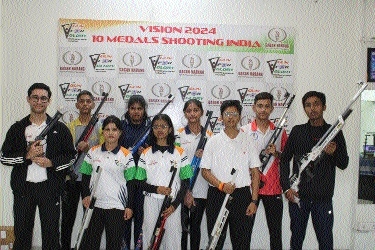 Shivom bags silver in Shooting