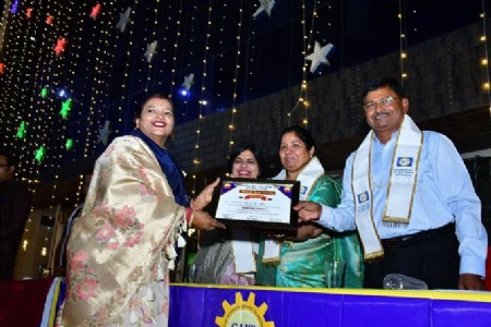 President of Vaishya Mahasammelan Nagod felicitated in Satna