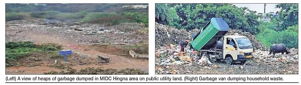 Hingna MIDC bears brunt of garbage 