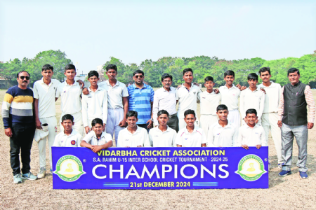 Rajendra High School are champions