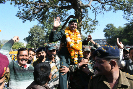 Special farewell ceremony organised for outgoing Commandant Brig Kumar at COD