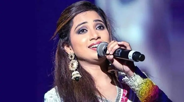 shreya ghoshal singing