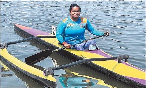 Para canoeist Rajni Jha 