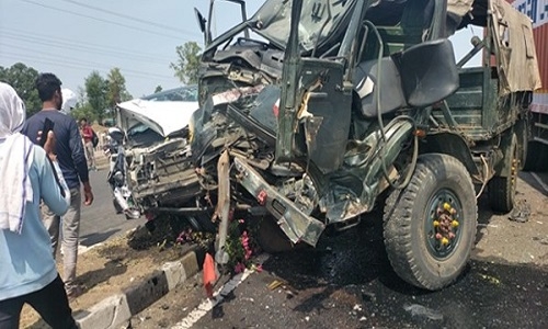 3 killed as military truck crashes