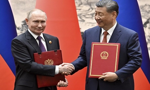 Putin visit Xi