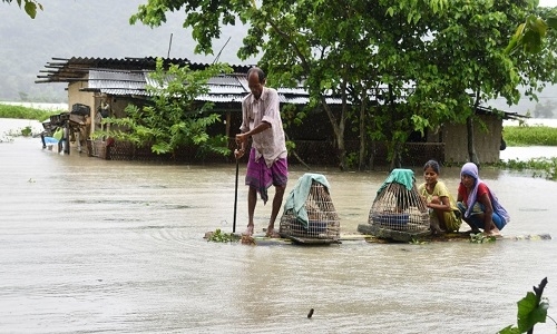 Assam flood situation