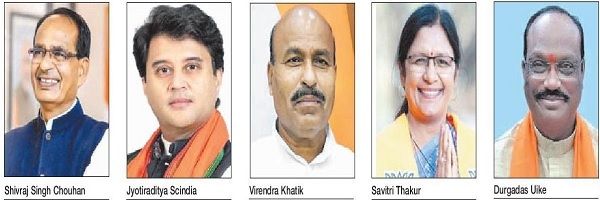 5 MP leaders inducted as Cabinet 