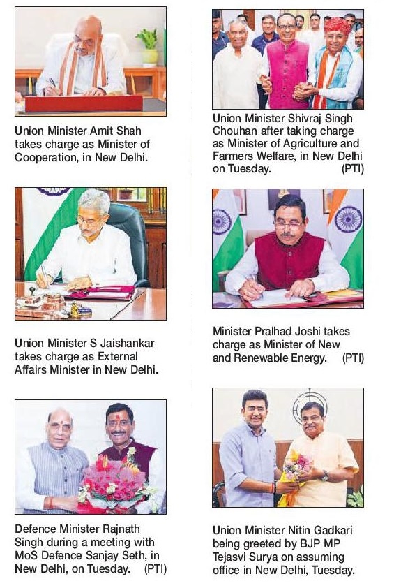 Ministers get into action mode