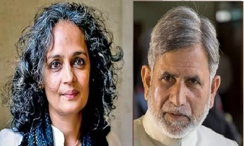 Arundhati Roy, Sheikh Showkat Hussain under UAPA