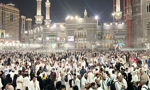 Haj pilgrimage in Saudi