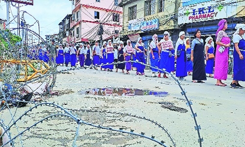 Thousands rally in Manipur seeking 