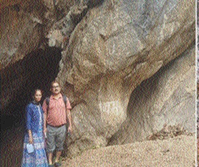 Python cave and Mandhip Khol cave in Khairagarh